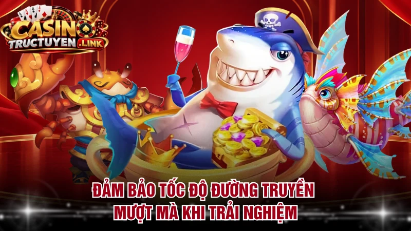 Đảm bảo tốc độ đường truyền mượt mà khi trải nghiệm