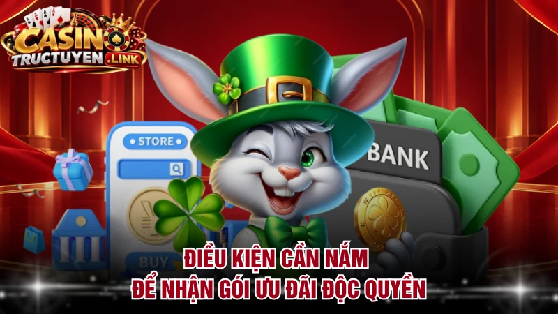 Điều kiện cần nắm để nhận gói ưu đãi độc quyền